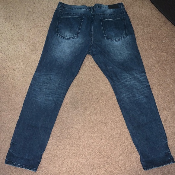 Blue ripped Jeans - Picture 2 of 3